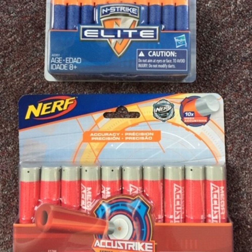 NERF Elite (30) & Accustrike (10) Darts